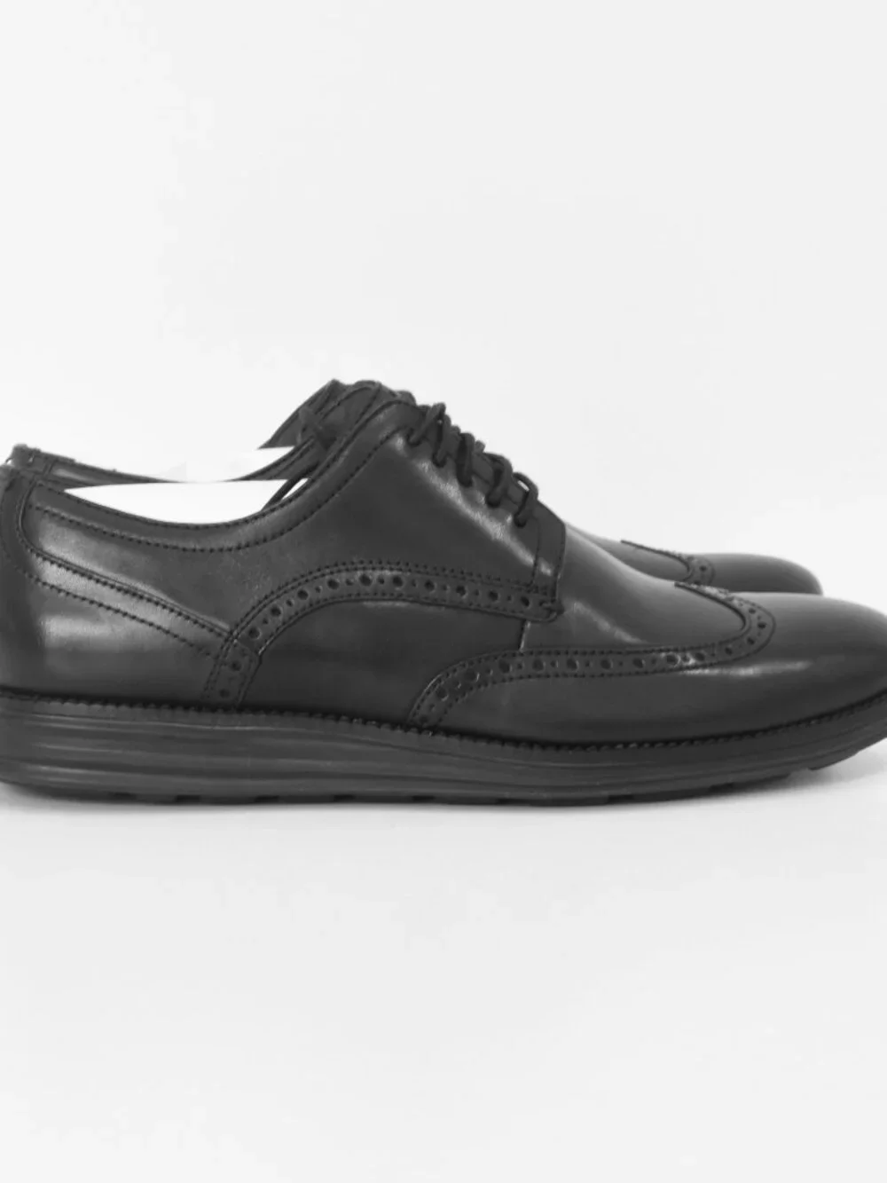 Cole Haan Original Grand Men's Wingtip Oxford Shoes Black Leather 11M NWOT C2798